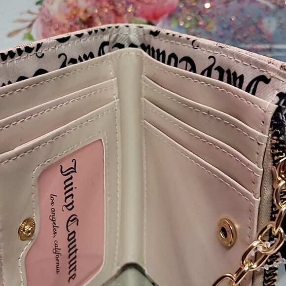 1801   JUICY COUTURE Wallet with Sandstone color with logo  NWT - Picture 4 of 7